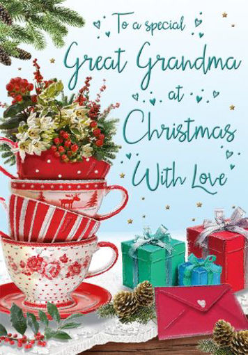 Picture of TO A SPECIAL GREAT GRANDMA CHRISTMAS CARD